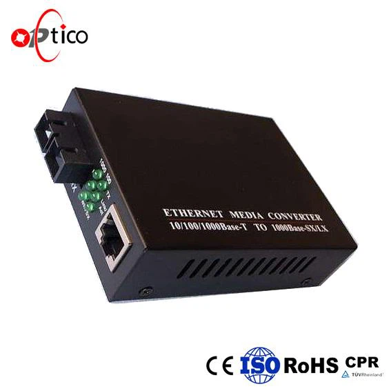 100/1000M Media Converters 20km