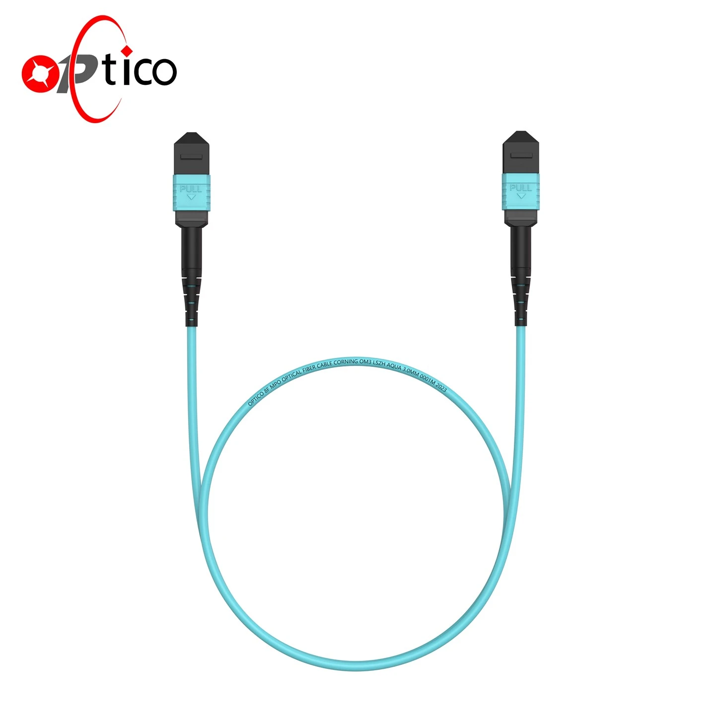 8f MPO masculí a MPO per cable de tronc femení OM3