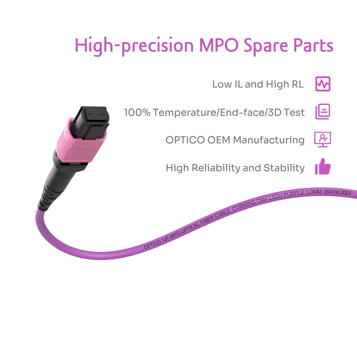 Fiber Cable Management Solutions MTP MPO Patch Cord Fiber Cable Management Solutions MTP MPO Patch Cord