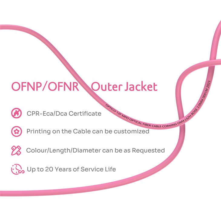 MPO MTP To LC OM4 Fiber Patch Cord